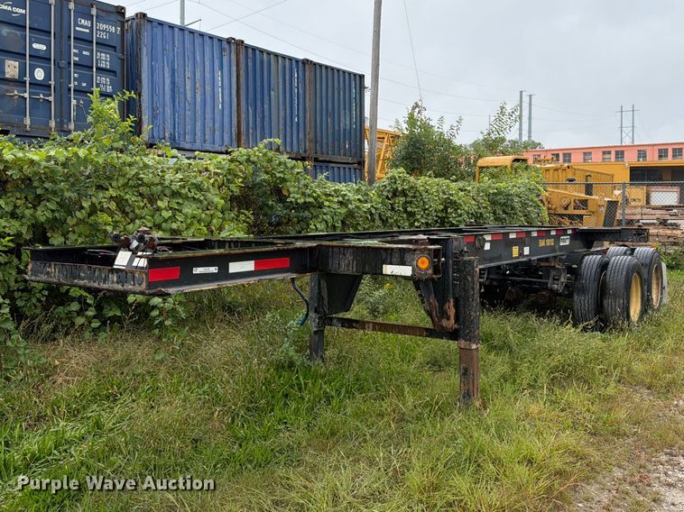 2011 Pratt CC2427-2R container trailer - FU4728