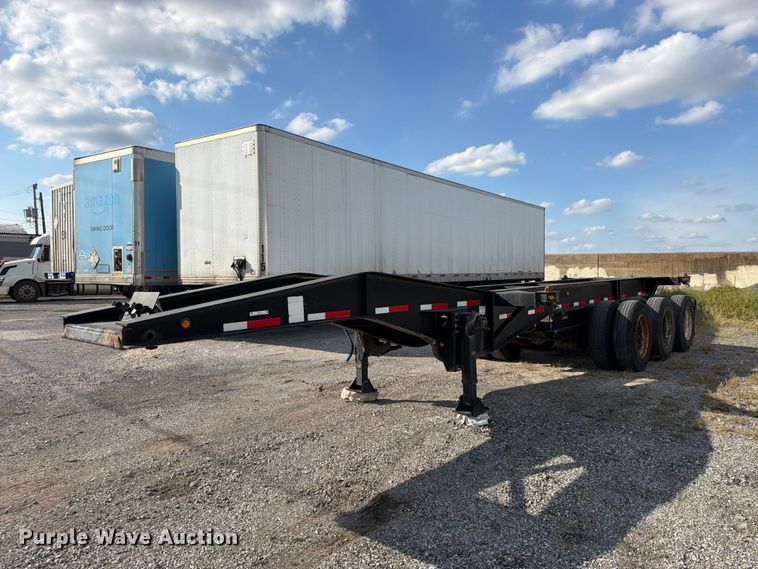 2001 Cheetah Chassis container trailer - FU4734