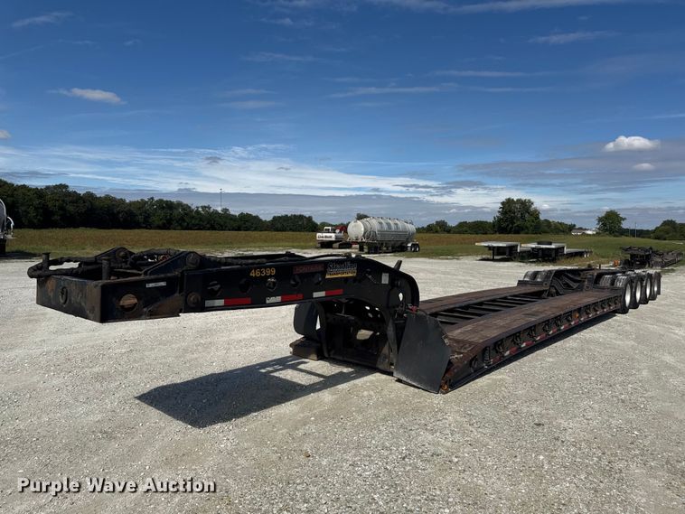 2008 Fontaine Trailer Co. lowboy equipment trailer - ND9551