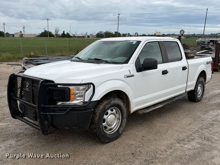 2018 Ford F150 Crew Cab pickup truck - EO8784