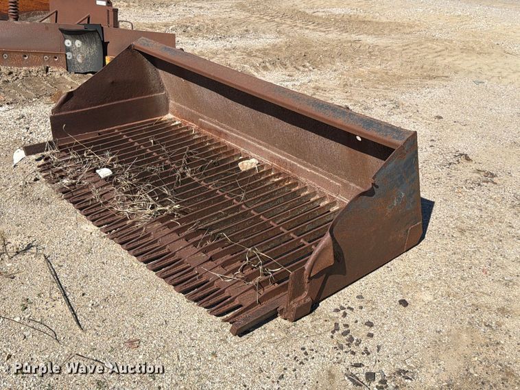 Skid steer rock bucket - ES1167