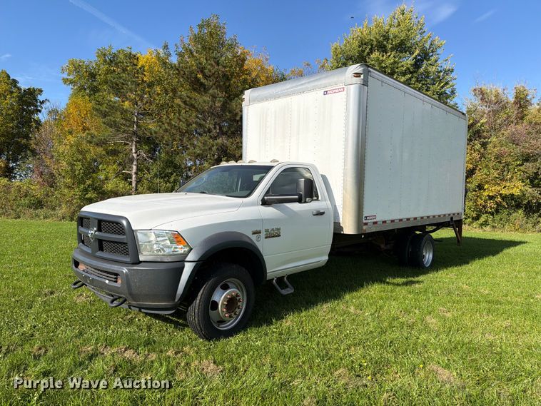 2016 RAM 4500 box truck - EX1046