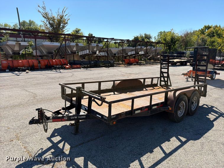 2015 Maxey equipment trailer - FU1099