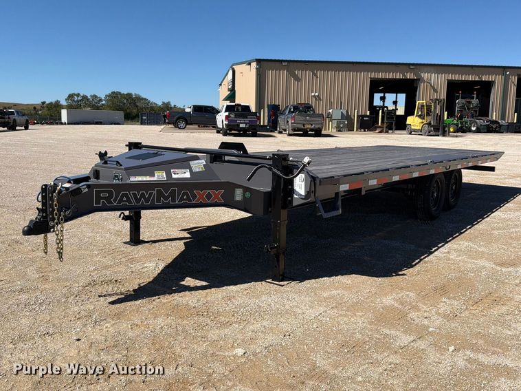 2026 RawMaxx tilt deck equipment trailer - DT3028