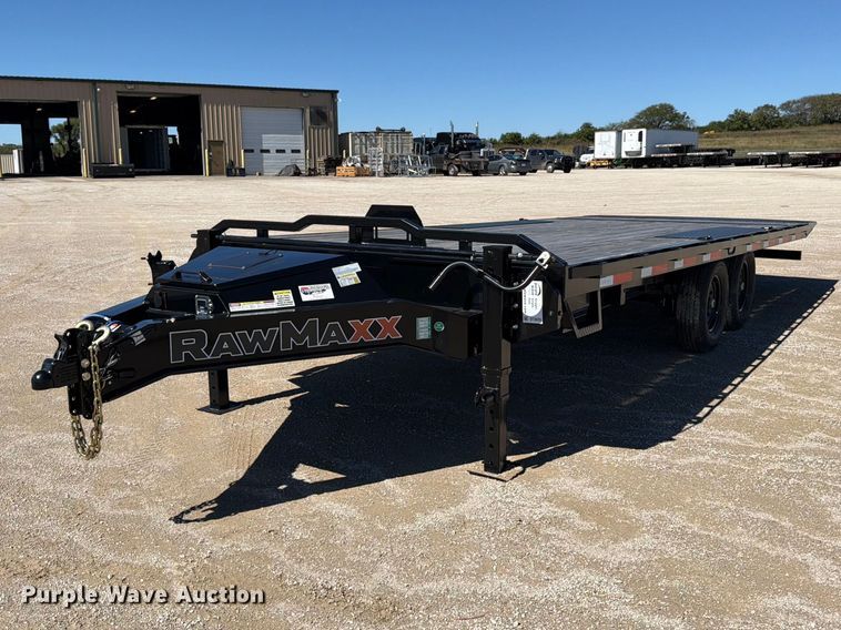 2026 RawMaxx tilt deck equipment trailer - DT3029