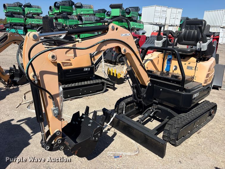 2024 Erie EM15 mini excavator - ES8365