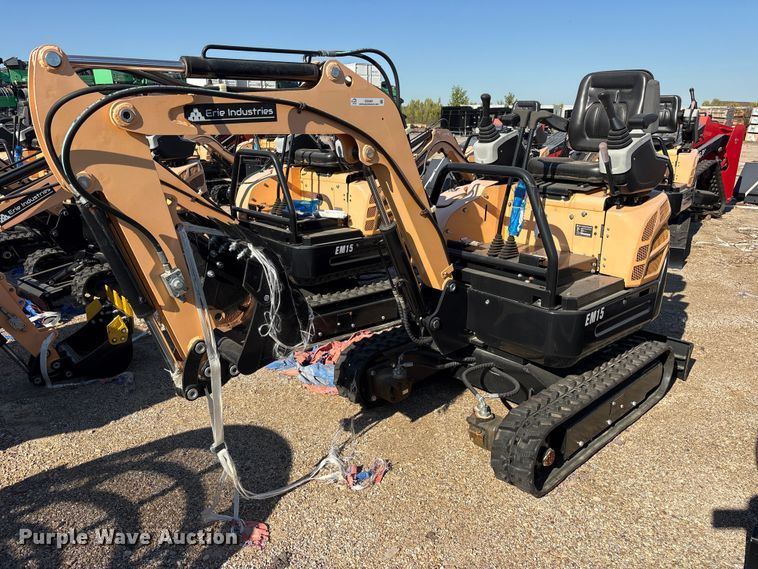 2024 Erie EM15 mini excavator - ES8387