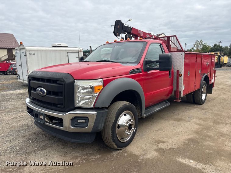 2011 Ford F550 Super Duty utility / service truck - ET8683