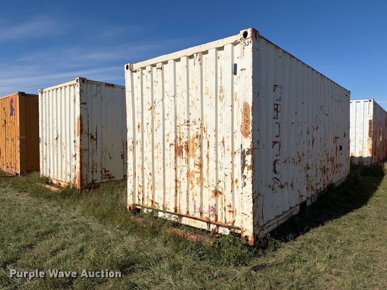 (2) shipping containers - EW1099