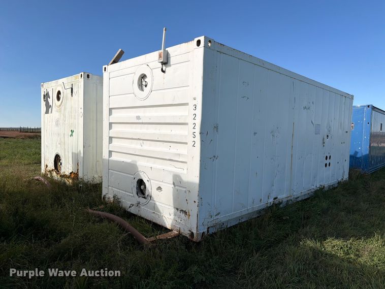 (2) skid mounted tank containers - EW1106