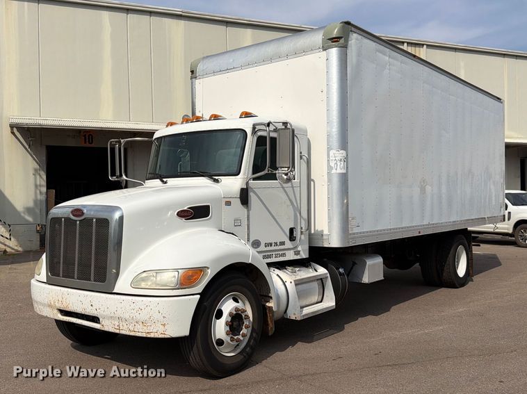 Peterbilt Box Truck For Sale | Purple Wave Auction