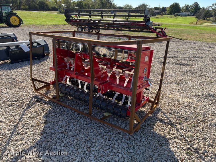 2026 AGT STSD10 skid steer seeder - EX2417