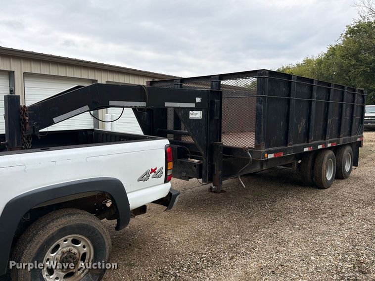 1985 Shop built dump trailer - FK3499
