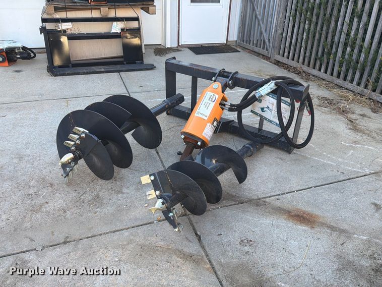 2025 Wolverine ADB-13-1218R skid steer auger - FP3138