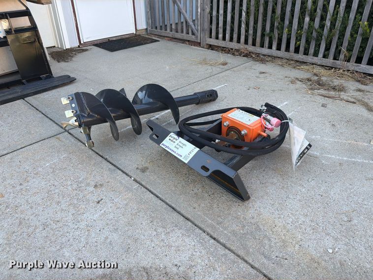 2026 Wolverine MAD-12-12D skid steer auger - FP3140