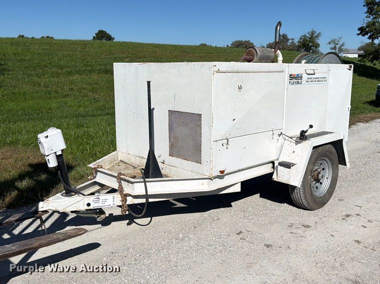 Sreco Flexible  sewer jetter trailer - DT3035