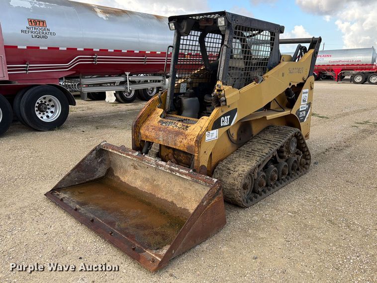 2008 Caterpillar 257B tracked skid steer loader - EA7342