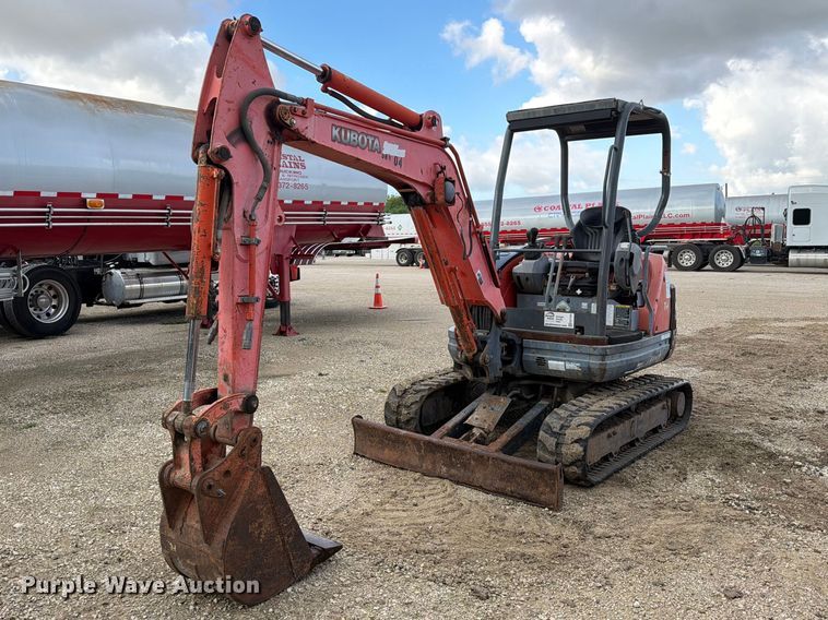 Kubota KX71-3 mini excavator - EA7344