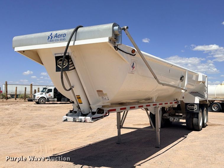 2017 Mac end dump trailer - ED5485