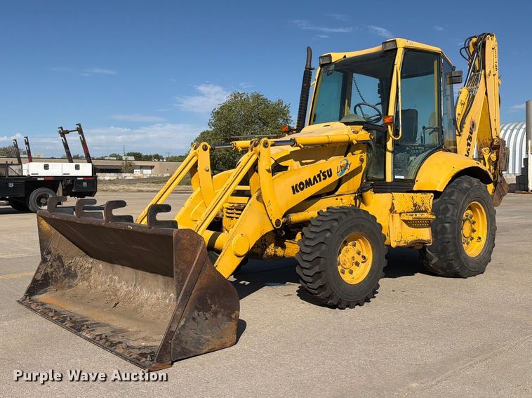 2001 Komatsu WB140-2T backhoe - EP7930