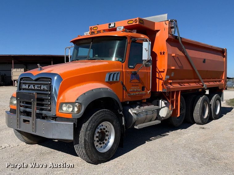 2007 Mack CTP 713 dump truck - EX2350