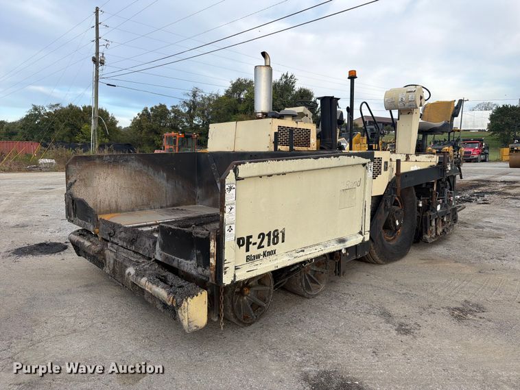 2007 Blaw-Knox PF-2181 paver - FC3397