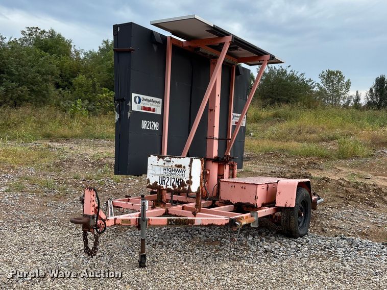 2003 Wanco arrow board trailer - FG0743