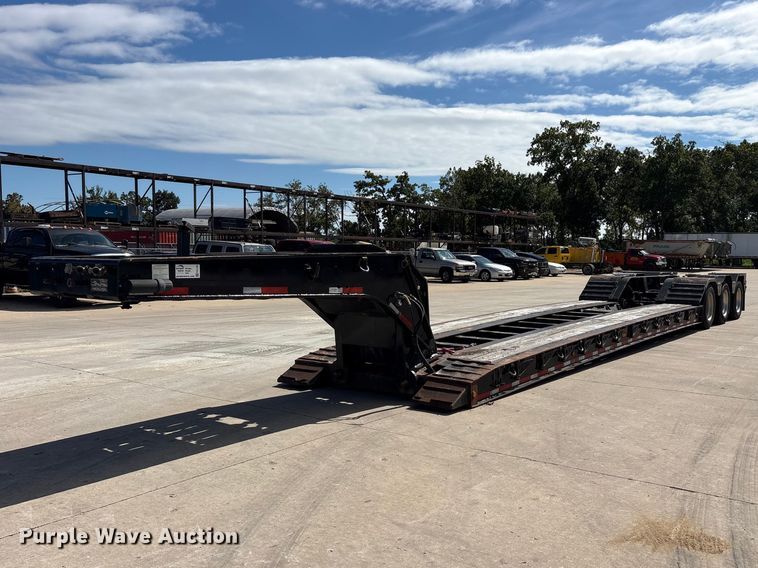 2005 Talbert lowboy equipment trailer - FK2160