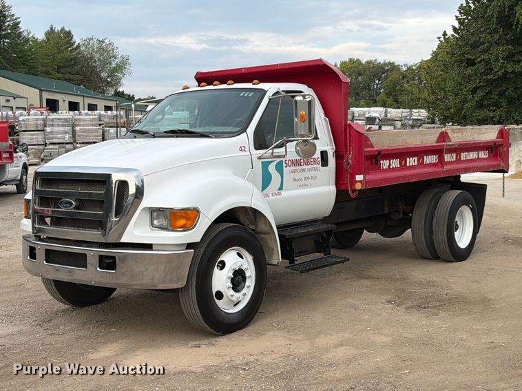 2006 Ford F650 Super Duty dump truck - FT6405