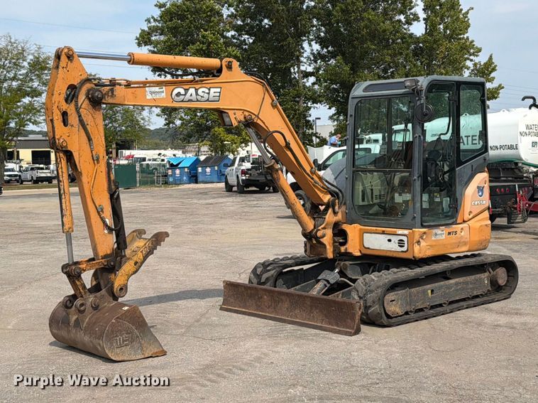 2014 Case CX55B mini excavator - FT6408