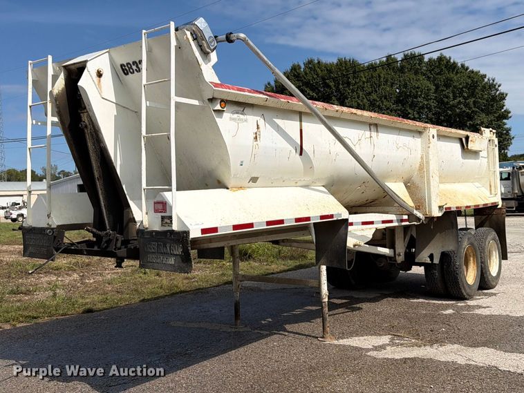 1996 Western Construction Components STR26 end dump trailer - FU4732