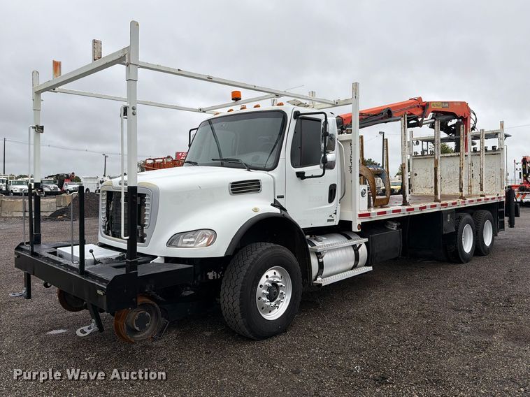 2010 Freightliner Business Class M2 crane truck - FW3519