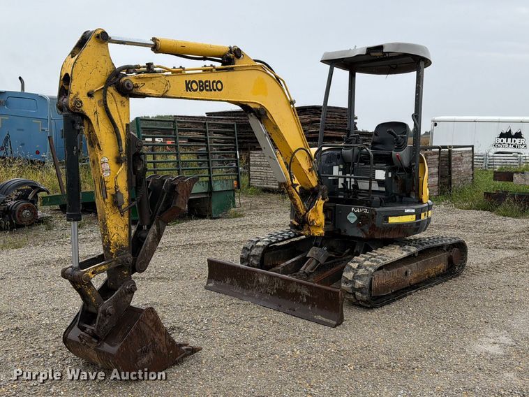 2007 Kobelco SK35SR-3 mini excavator - OE9740
