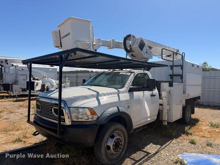 2013 Ram 5500 forestry bucket truck - YA3444