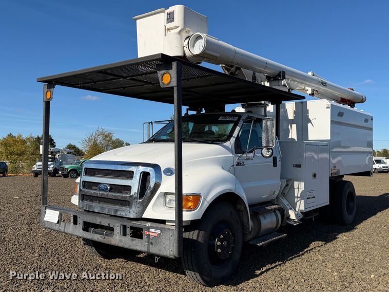 2015 Ford F750 Super Duty forestry bucket truck - YA5091