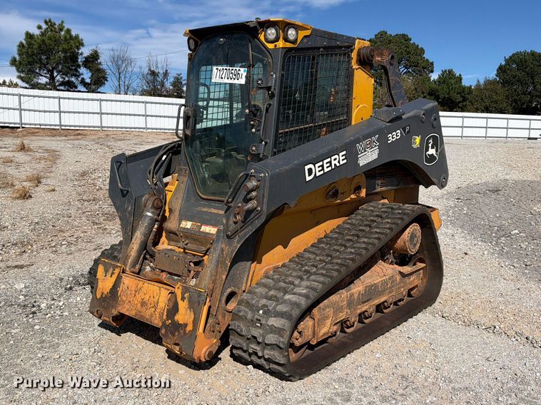 2024 John Deere 333P-Tier tracked skid steer loader - YA5524