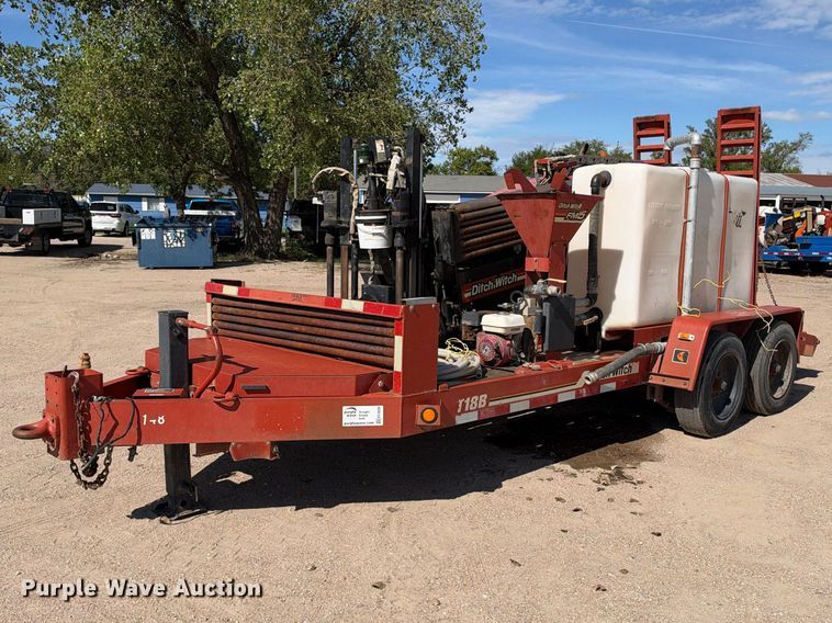 2011 Ditch Witch JT922 directional boring unit with trailer - EC4628