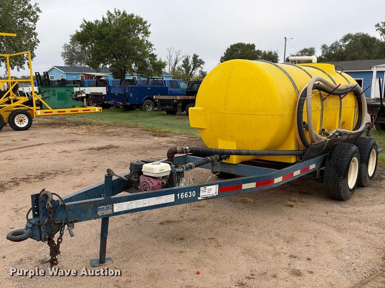 Duo Up water tank trailer - EC4635