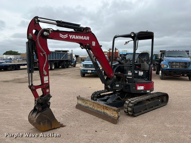 2021 Yanmar VIO35-6A mini excavator - FK3743