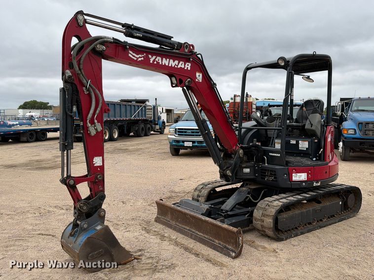 2021 Yanmar SV40 mini excavator - FK3744