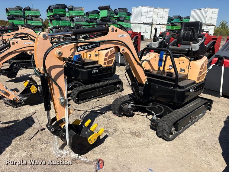 2024 Erie EM15 mini excavator - ES8367
