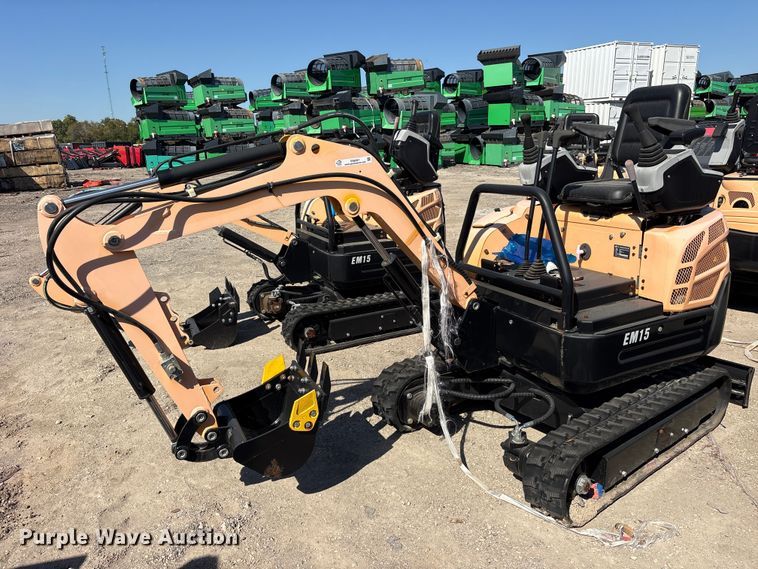 2024 Erie EM15 mini excavator - ES8397