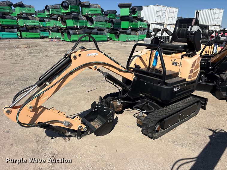 2024 Erie EM15 mini excavator - ES8398