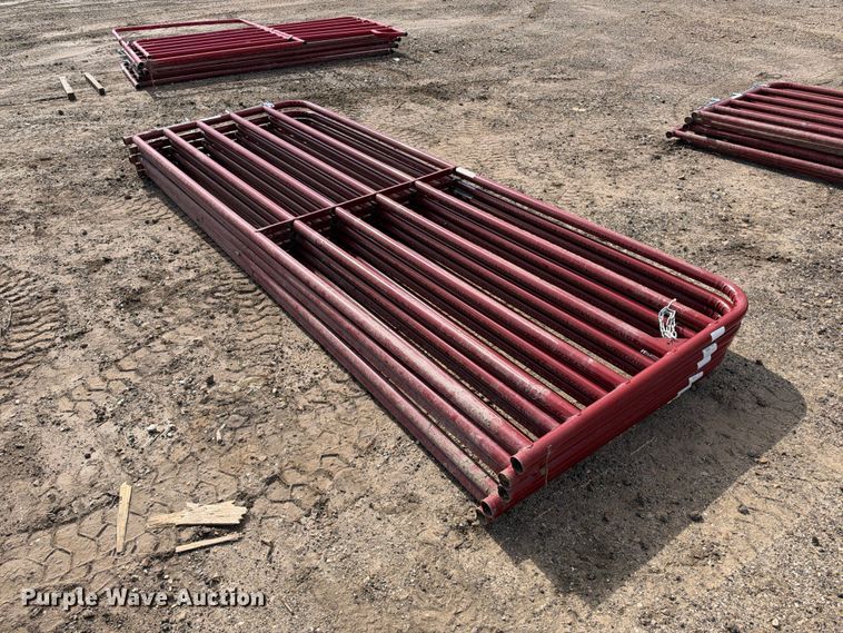 (5) 12' livestock gates - EX1515