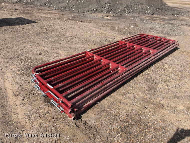(5) 14' livestock gates - EX1520