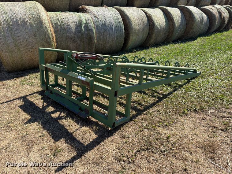 Skid steer bale accumulator grapple - FU1176