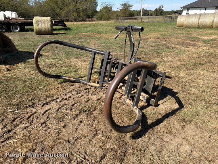 Worksaver UBH-2072 skid steer bale grabber - FU1178