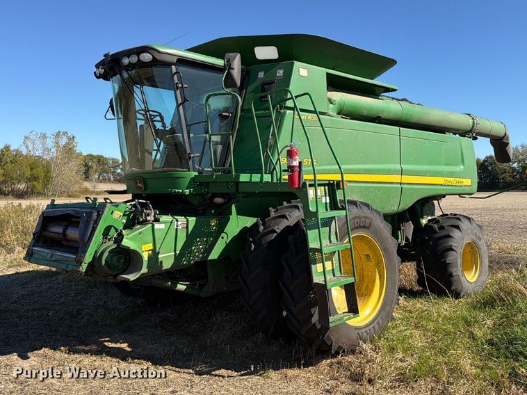 2009 John Deere 9870 STS RWA combine - YA5777