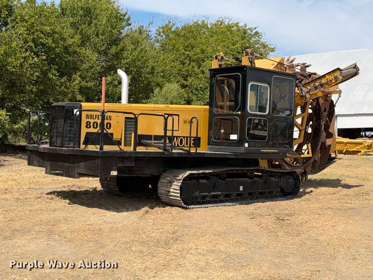 2014 Wolfe Man 8000 bucket wheel trencher - FN3521