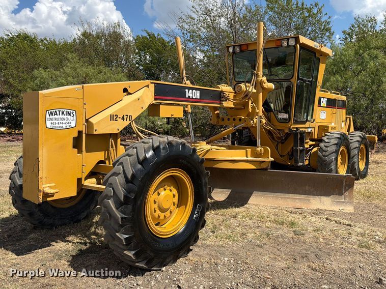 2001 Caterpillar 140H VHP motor grader - FN3607